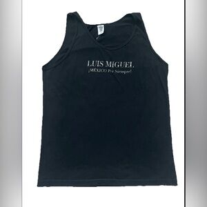 Luis Miguel México Por Siempre T-shirt Womens Sz Large Black (0799)